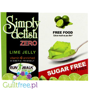 Simply delish zero Lime Jelly