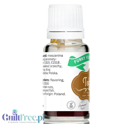 Funky Flavors Basic Toffee 10ml - sugar-free toffee flavor, without calories or sweeteners