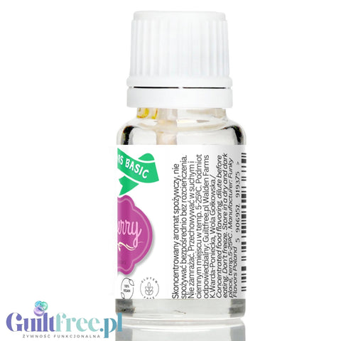 Funky Flavors Basic Raspberry 10ml - malinowe kropelki aromatyzujące bez cukru, słodzików i kalorii