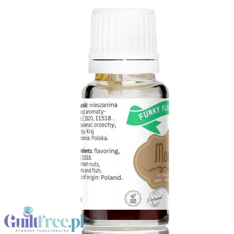 Funky Flavors Basic Mocha 10ml - aroma drops without sugar and sweeteners, strong coffee aroma