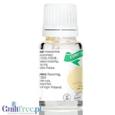 Funky Flavors Basic Butter 10ml - vegan drops with butter flavor, no fat and no calories