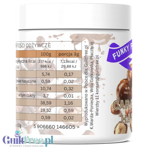 Funky Flavors Splash Caramelato Hazelnut 50g