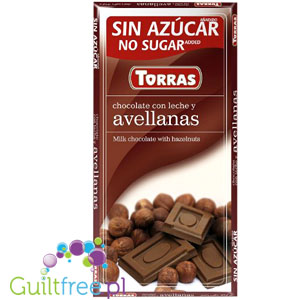 Torras Chocolate con leche avellanas