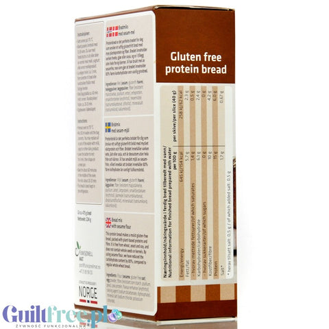 Sukrin Protein Brot Mix - gluten-free mix for baking protein bread.