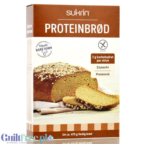 Sukrin Protein Brot Mix - gluten-free mix for baking protein bread.