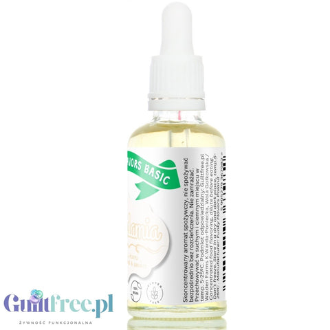Funky Flavors Basic Macadamia concentrated calorie free vegan flavoring for food