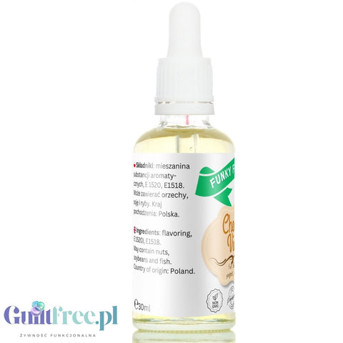 Funky Flavors Basic Cheesecake Vienesse 30ml - sugar and sweetener free flavor drops, cheesecake orange flavor