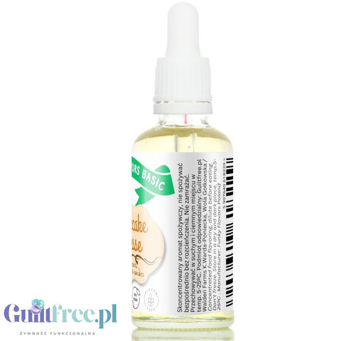 Funky Flavors Basic Cheesecake Vienesse 30ml - sugar and sweetener free flavor drops, cheesecake orange flavor