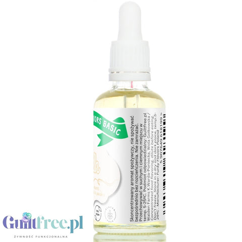 Funky Flavors Basic Milk 30ml - flavoring drops without sugar and sweeteners, milk flavoring
