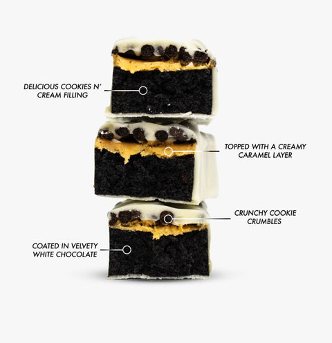 Per4m Protein Bar Cookies n' Creme - 20g protein bar, chocolate chip cookie n' creme flavor