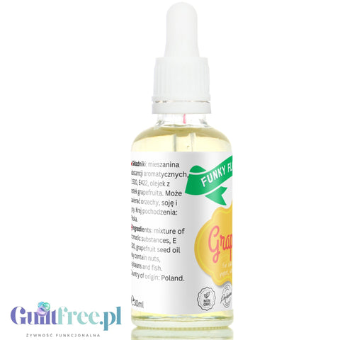 Funky Flavors Basic Pink Grapefruit calorie free, fat free liquid food flavoring