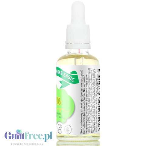 Funky Flavors Basic Lime 30g - limonkowe kropelki spożywcze bez cukru, tłuszczu i kalorii
