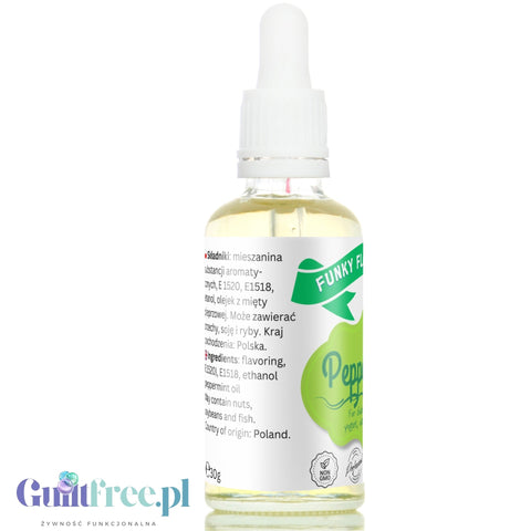 Funky Flavors Basic Peppermint for shakes, desserts, yoghurt, ice cream & pancakes