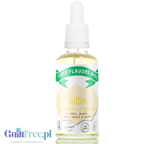 Funky Flavors Basic Butter 30ml - aromat maślany bez cukru i bez tłuszczu