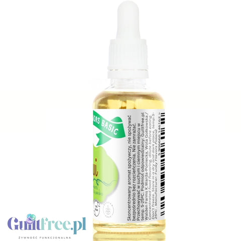 Funky Flavors Basic Kiwi 30ml - kropelki aromatyczne do żywności, bez cukru i słodzików