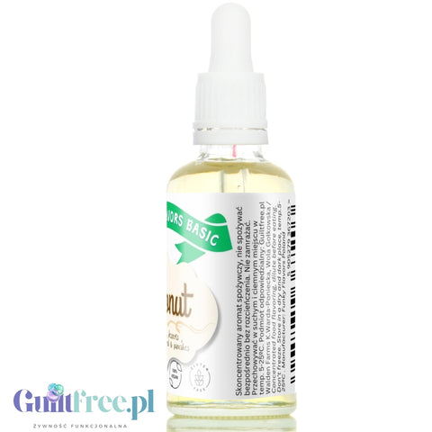 Funky Flavors Basic Coconut 30ml - kokosowe kropelki aromatyczne bez cukru i słodzików