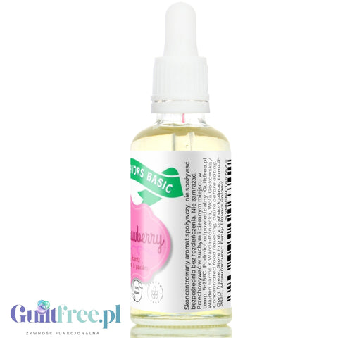 Funky Flavors Basic Wild Strawberry 30ml - sugar-free, fat-free and calorie-free strawberry drops