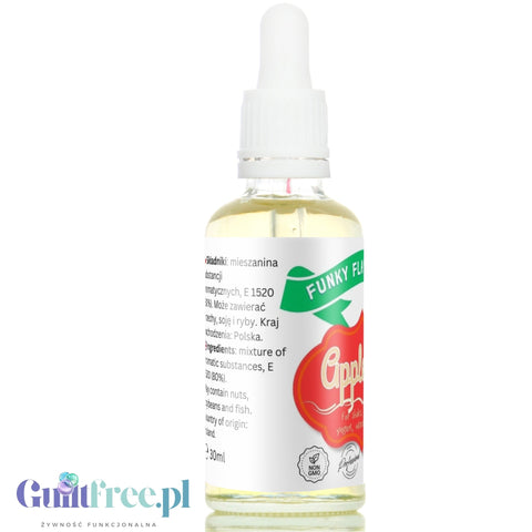 Funky Flavors Basic Apple Pie 30ml - apple pie drops without sugar, sweeteners or calories