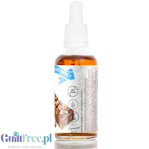 Funky Flavors Sweet Hazelnut Croquant - sweetened flavor with no sugar & no fat, Caramelized Hazelnuts