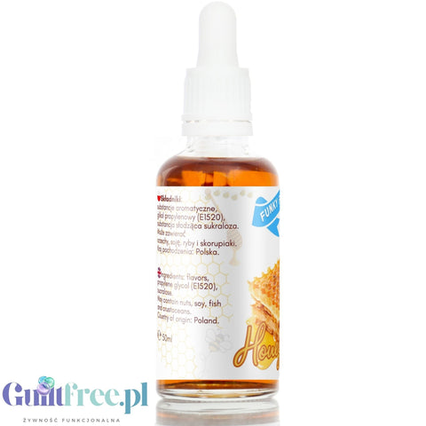 Funky Flavors Sweet Honey - vegan, sugar and calorie free food flavor drops