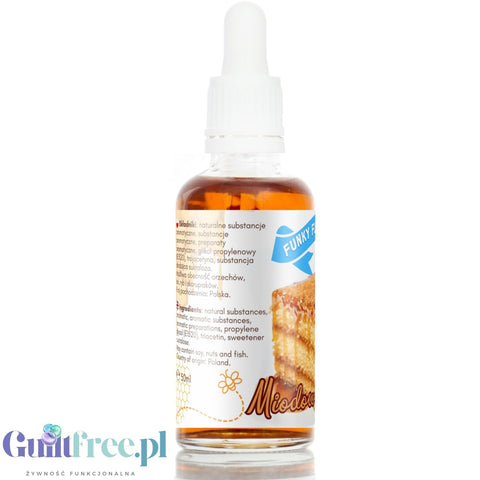Funky Flavors Sweet Miodownik - sweetened, liquid, sugar & fat free food flavoring
