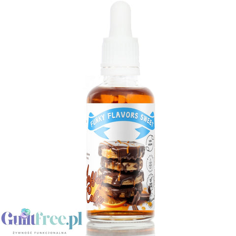 Funky Flavors Sweet Jaffa Cake - sweetened, liquid, sugar & fat free Eggnog food flavoring