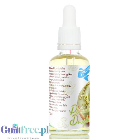 Funky Flavors Sweet Pistachio Doughnut - flavoring drops for food and drinks, Pistachio Donut