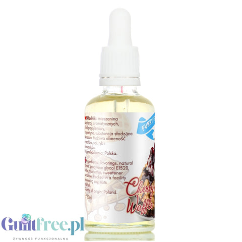 Funky Flavors Sweet Cherry Waffle - fat, sugar & kcal free concentrated food flavor
