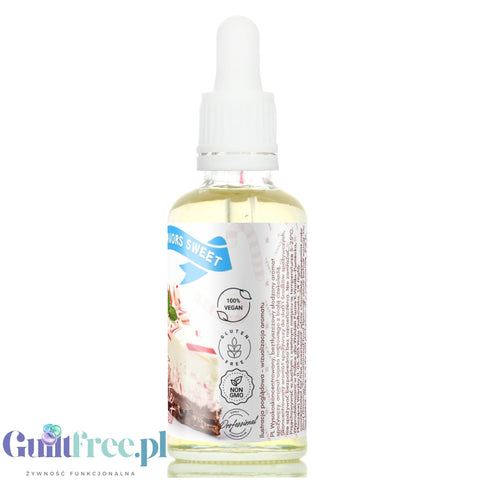 Funky Flavors Sweet White Chocolate Peppermint - słodzony skoncentrowany aromat tortu miętowego z białą czekoladą