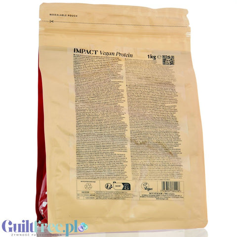 MyProtein Vegan Protein Blend Strawberry 1kg