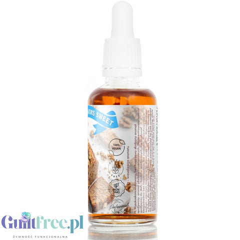 Funky Flavors Sweet Banana Bread - sweet drops of banana bread flavor with nuts, without sugar and calories