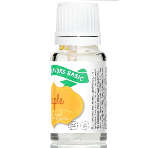 Funky Flavors Basic Maple 10ml - maple syrup flavored drops with no sugar, no sweeteners and no fat