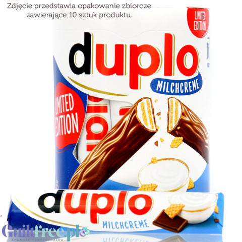 Duplo Milchreme (CHEAT MEAL) - wafer in milk chocolate with milk cream, limited edition