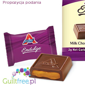 Atkins Treat Chocolate Milk Caramel Squares 