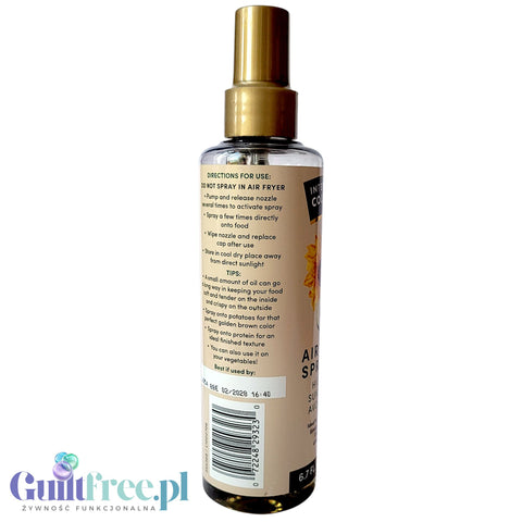 International Collection Air Fryer Spray Oil Sunflower & Avocado - spray do smażenia i pieczenia w wysokich temperaturach