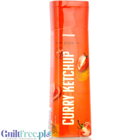 Prozis Ketchup Curry 23kcal - orientalny ketchup bez cukru i bez tłuszczu