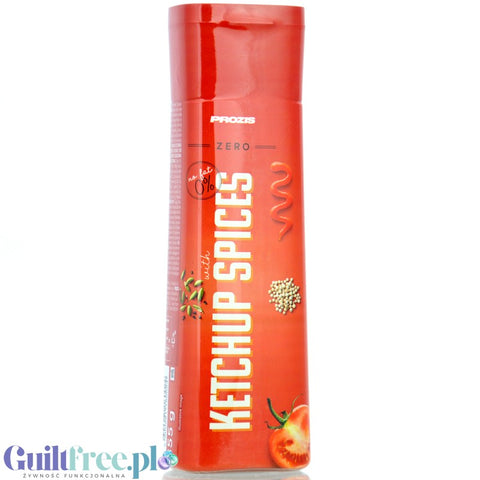 Prozis Ketchup Spices 24kcal - pikantny ketchup bez cukru i tłuszczu