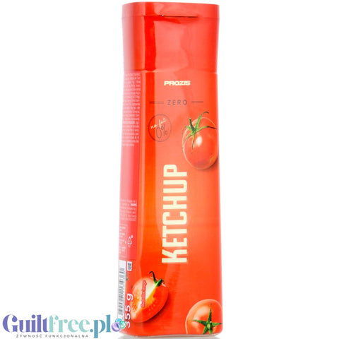 Prozis Ketchup Original 23kcal - klasyczny ketchup bez cukru i bez tłuszczu