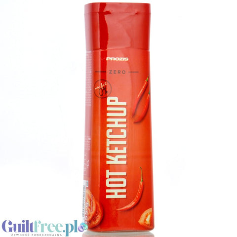 Prozis Hot Ketchup 21kcal - pikantny sos keczupowy bez cukru i tłuszczu