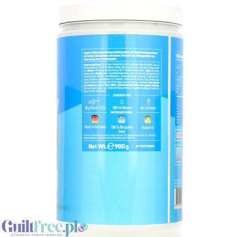 Rocka Nutrition NO WHEY Birthday Cake 0.9kg - vegan protein supplement 5 protein sources, limited edition Birthday Cake