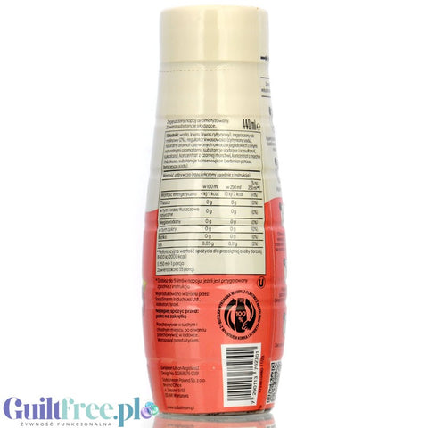 SodaStream No Sugar Red Berries 440ml / 9L - syrop / koncentrat do wody bez cukru i kalorii, Owoce Leśne