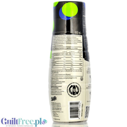 Pepsi Lime Free SodaStream No Sugar - sugar and calorie free water syrup/concentrate 440ml