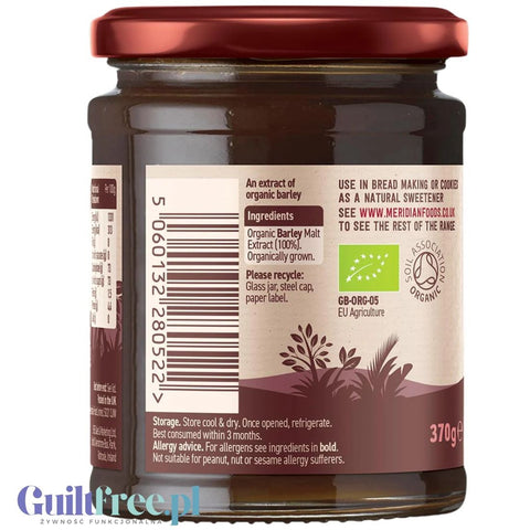 Meridian Organic Barley Malt Extract - organic barley malt extract