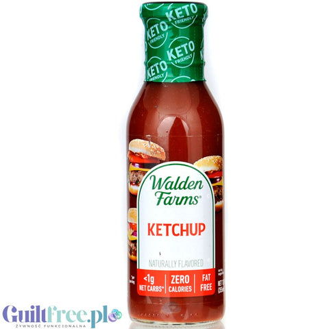Walden Farms Ketchup - sandwich tomato sauce without sugar and calories, US version without sucralose