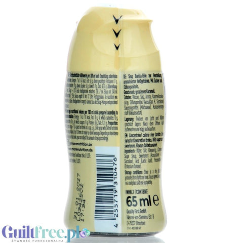 More Nutrition Zerup Salted Caramel - concentrated syrup for coffee and tea without sugar and calories, Salted Caramel