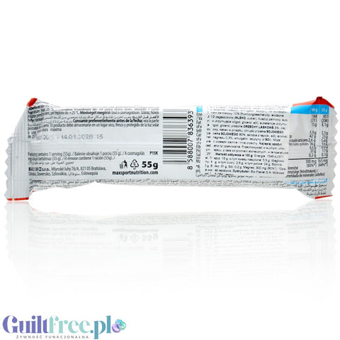 MaxSport Infinity Protein Bar Chocolate Hazelnut - baton proteinowy 31% białka z karmelem i orzechami laskowymi