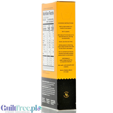 Fiber Gourmet Light Macaroni and Cheese - błonnikowy makaron 48% mniej kalorii z sosem serowym