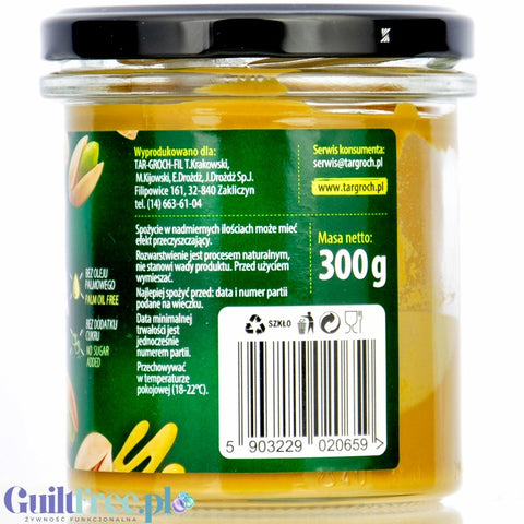 Targroch Pistachio - pistachio paste 45% pistachios without sugar and palm oil