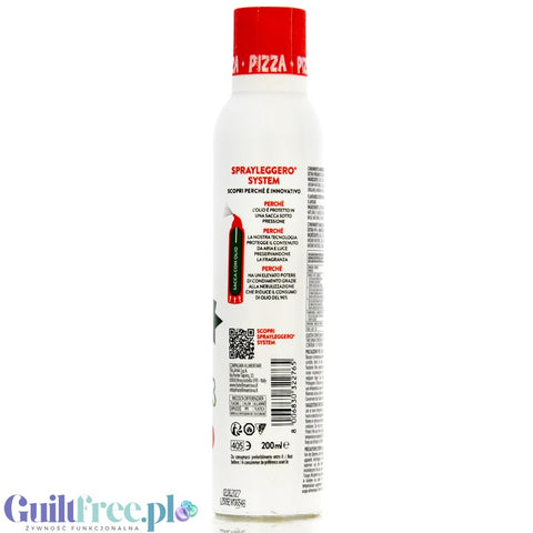 SprayLeggero Mantova Pizza - spray oil with natural flavors of Italian herbs