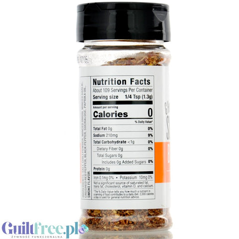 G. Hughes Seasoning BBQ Spice Rub - pikantna przyprawa do steków i burgerów bez cukru i glutaminianu